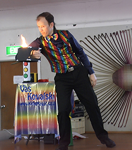 Auckland kids magic show performance photo