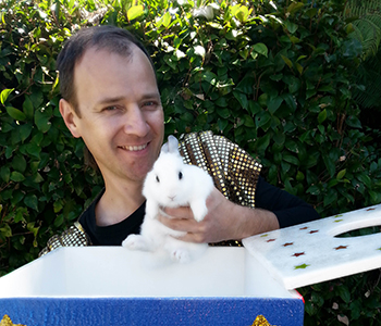 Auckland kids magic show performance photo